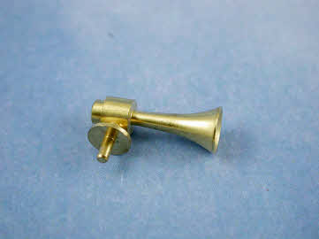 Horn Single Brass 16mm
