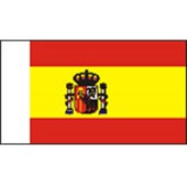 BECC Spain National Flag Present Day 75mm