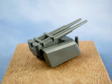 Anti Aircraft Gun 88mm twin mount (2)