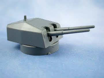 Gun Twin mount turret 150mm