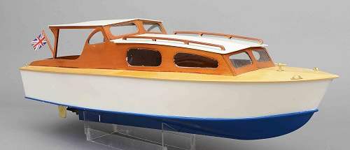 SLEC Sea Rover Model Boat Kit with Fittings Set