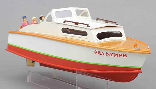 SLEC Sea Nymph Model Boat Kit with Fittings Set
