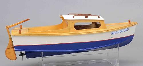SLEC Sea Urchin Model Boat Kit with Fittings Set