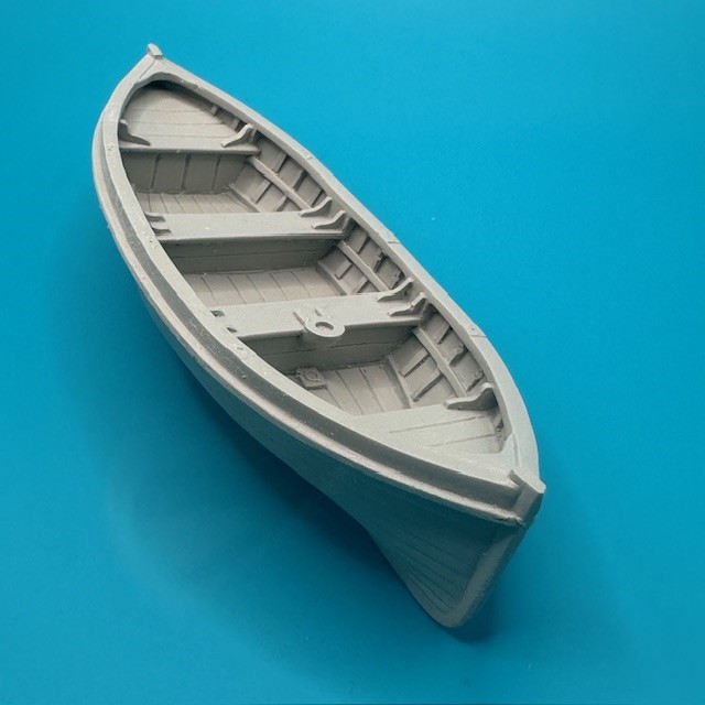 16ft Lifeboat Clinker Double Ended 150mm 1:32 Scale