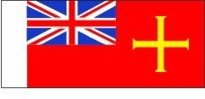 BECC Guernsey Merchant Marine Flag 10mm