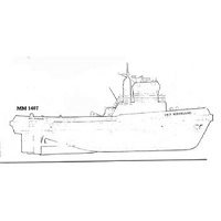 Smit Nederland Tug Model Boat Plan