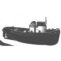 River Tug Model Boat Plan