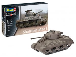 Revell Sherman M4A1 1:72 Scale