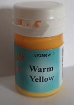 AP2300W Warm Yellow Acrylic Paint 18ml