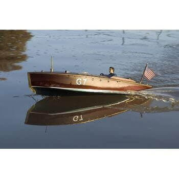 1920s Racing Runabout Model Boat Plan