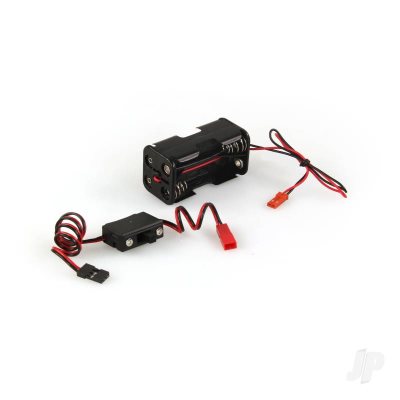 Hitec Switch Harness & Battery Box 57203