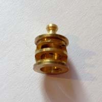 Brass Oil Navigation Lamp 14mm High x 10mm Diameter