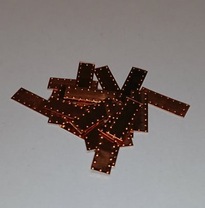 Copper Hull Plates 5x15mm (100)