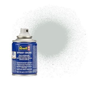 Revell Spray Paint Light Grey Silk