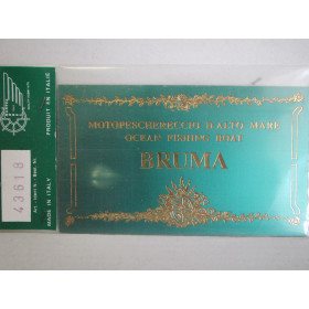 Bruma Nameplate Brass 65x115mm