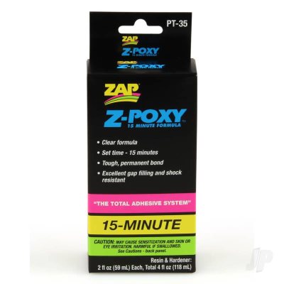 ZAP Z-Poxy 15 Minute Formula 4oz Set