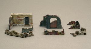 Italeri Walls and Ruins II 1:72 Scale