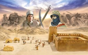 Italeri Beau Geste Algerian Tuareg Revolt Battle Set 1:72 Scale