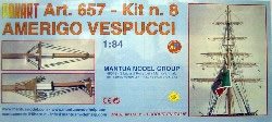 Panart Amerigo Vespucci 1:84 Kit Part 8
