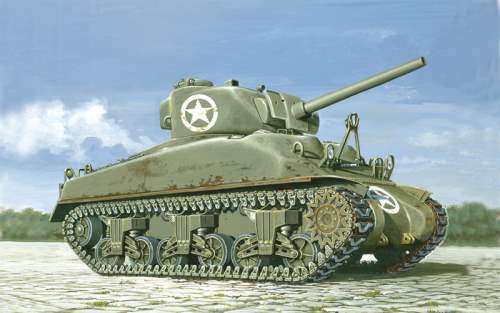Italeri M4A1 Sherman 1:72 Scale