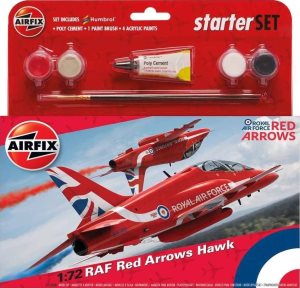 Airfix RAF Red Arrows Hawk 2015 Starter Set 1:72