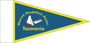 BECC Tasmania Marine Modellers Association Flag 38mm