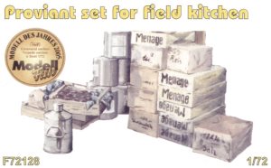 Field Kitchen Provisions Set 1:72 scale