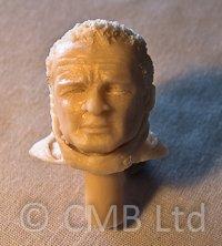 Crew Figure Head with Wet Weather Hood Stowed 1:10 Scale