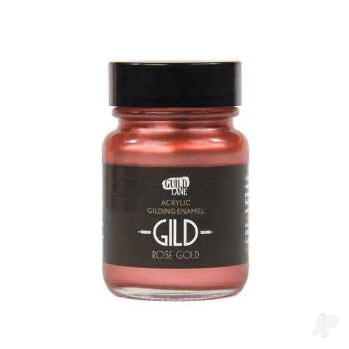 GILD Acrylic Gilding Enamel Paint Rose Gold 30ml Jar
