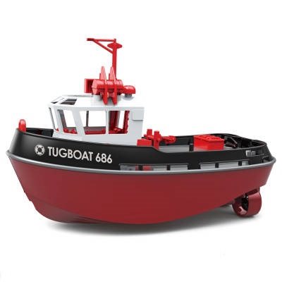 Henglong Mini Tug Boat Black 1:72 230mm RTR