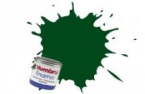 Humbrol 3 Brunswick Green 14ml Gloss Enamel Paint