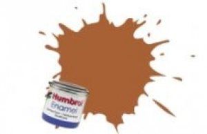 Humbrol 9 Tan 14ml Gloss Enamel Paint