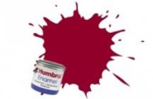 Humbrol 20 Crimson 14ml Gloss Enamel Paint
