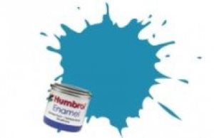 Humbrol 48 Mediterranean Blue 14ml Gloss Enamel Paint