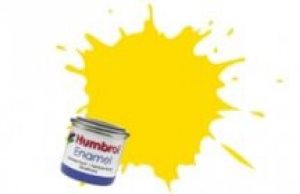 Humbrol 69 Yellow 14ml Gloss Enamel Paint