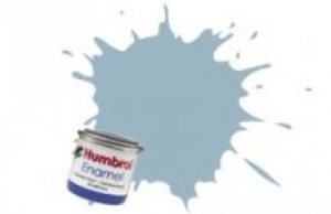 Humbrol 127 US Ghost Grey 14ml Satin Enamel Paint