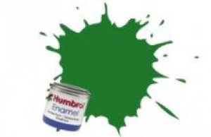 Humbrol 131 Mid Green 14ml Satin Enamel Paint