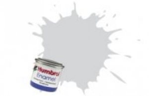 Humbrol 196 Light Grey 14ml Satin Enamel Paint