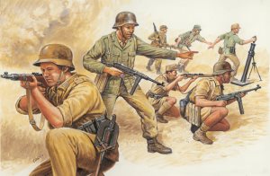 Italeri WWII German Afrika Corps 1:72 Scale