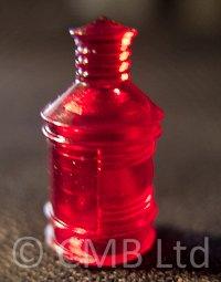 112.5 Red Navigation Oil Lamp 18mm x 9mm