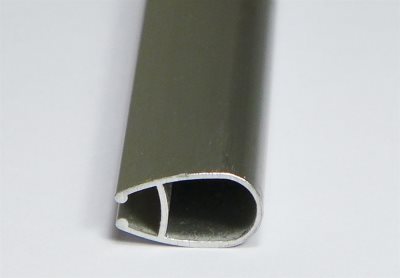 Boom Oval Straight Profile Aluminium 19mm Length 500mm