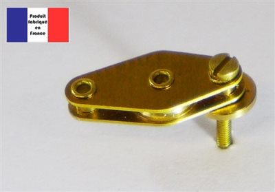 Brass 360 Turning Block with Becket 10mm