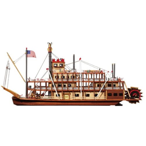 Occre Mississippi Paddle Steamer 1:80 Scale Model Boat Kit