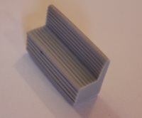 Backrest Seating 1:48 Scale