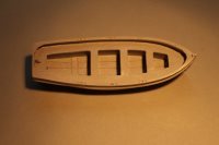 26ft Lifeboat Smooth Hull Transom Stern 82mm 1:96 Scale