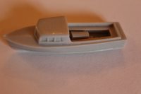 1:128 Scale 30ft Royal Navy Fast Motor Boat Hard Chine 71mm