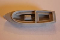 1:96 Scale 20ft Royal Navy Motor Boat 62mm