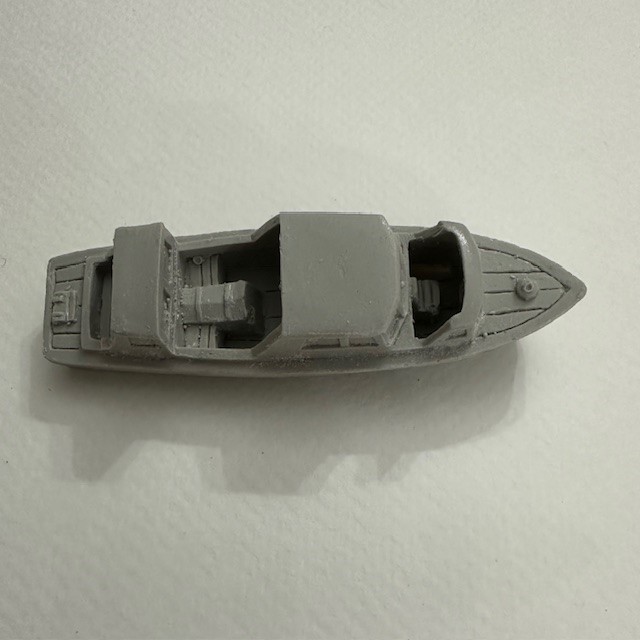 25ft Royal Navy Fast Motor Boat 79mm 1:96 Scale