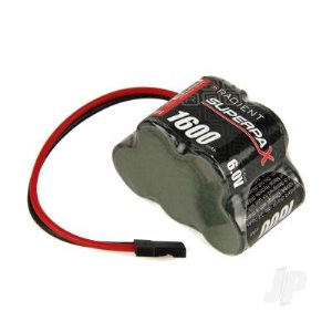 Receiver Battery Pack NiMh 6V 1600mah 2/3A 3-2 Hump