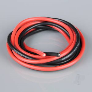 Silicone Wire 12AWG 1M Black/1M Red (680 Strands OD4.5mm)